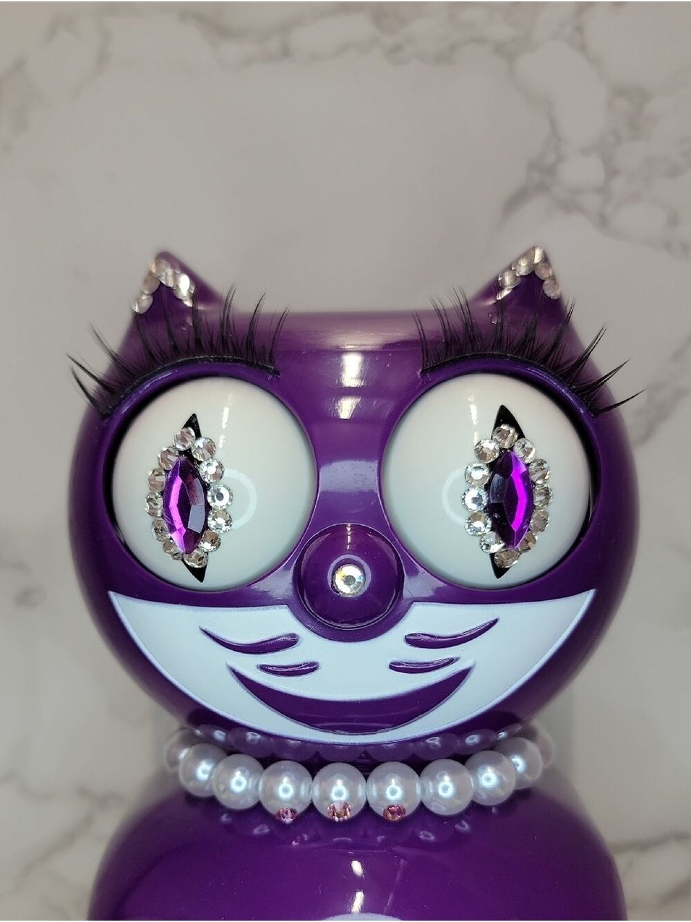 Jeweled Knott’s Berry Farm Boysenberry Lady Kit-Cat Klock Clock